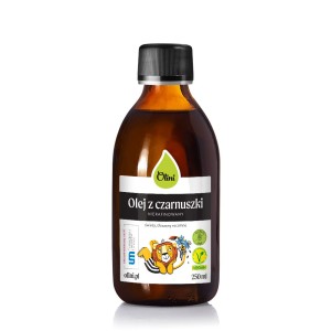 Olej z czarnuszki z lwem Olini (Objętość netto: 100 ml)